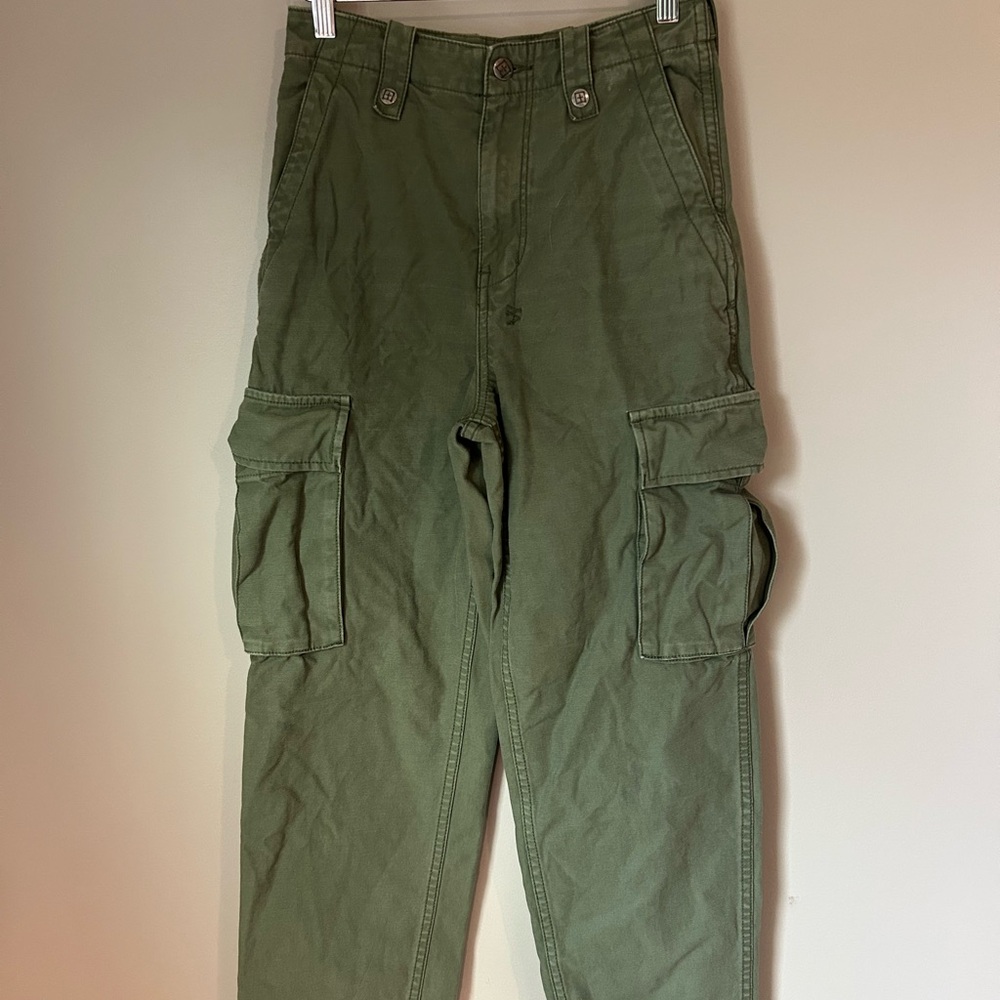 Ksubi Olive Green Utility Cargo Pants Size Small Military Y2K
